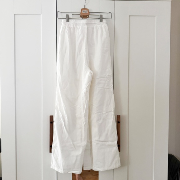 SHEIN EZwear Summer Outfit Drawstring Waist Wide Leg Pants 2/XS Set of 3 - Picture 4 of 13